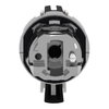 Black selector switch head Ø22 2-position stay put