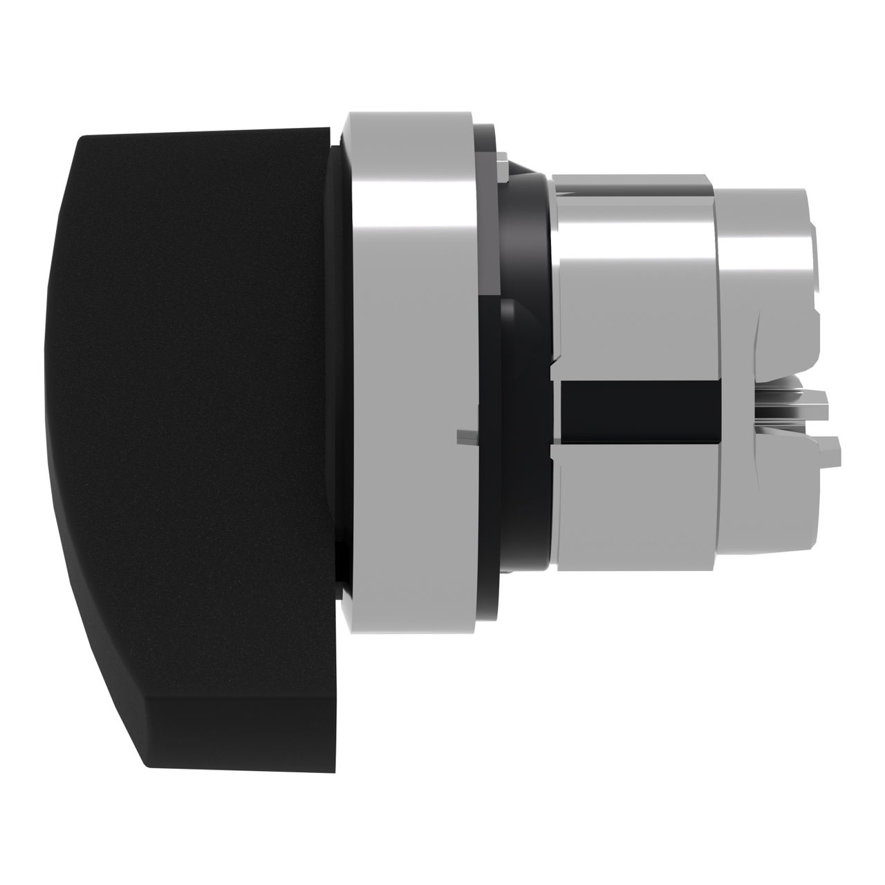 Black selector switch head Ø22 2-position stay put – Image 7 of 9