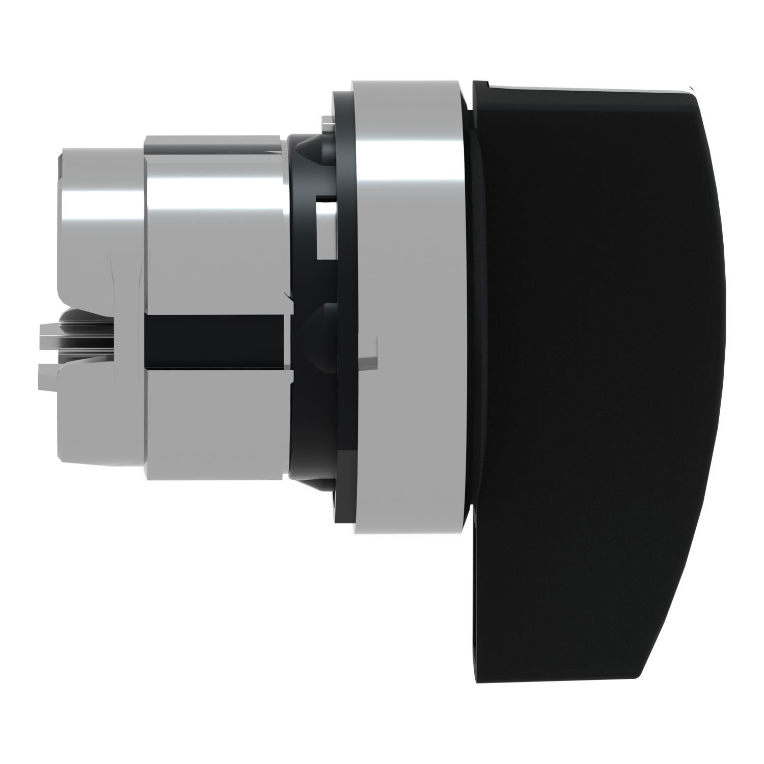Black selector switch head Ø22 3-position stay put – Image 6 of 9