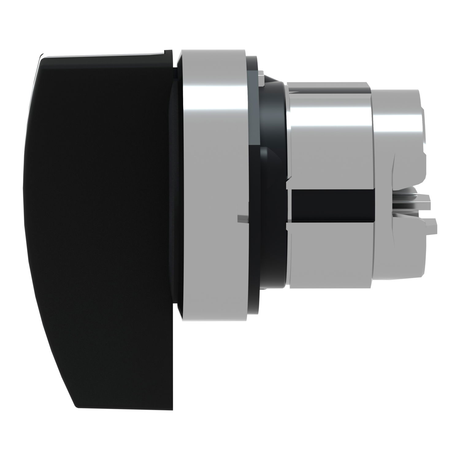 Black selector switch head Ø22 3-position stay put – Image 7 of 9
