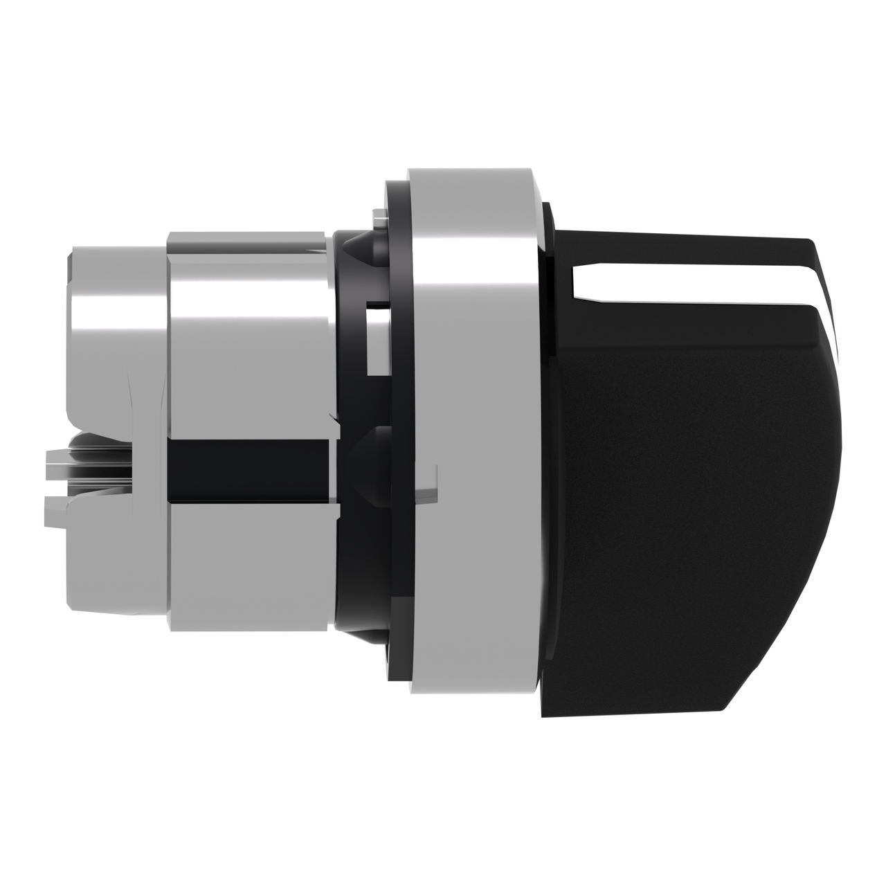 Black selector switch head Ø22 2-position stay put – Image 6 of 9