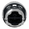 Projecting push button head Ø40, metal, red, Ø22, spring return, marked STOP
