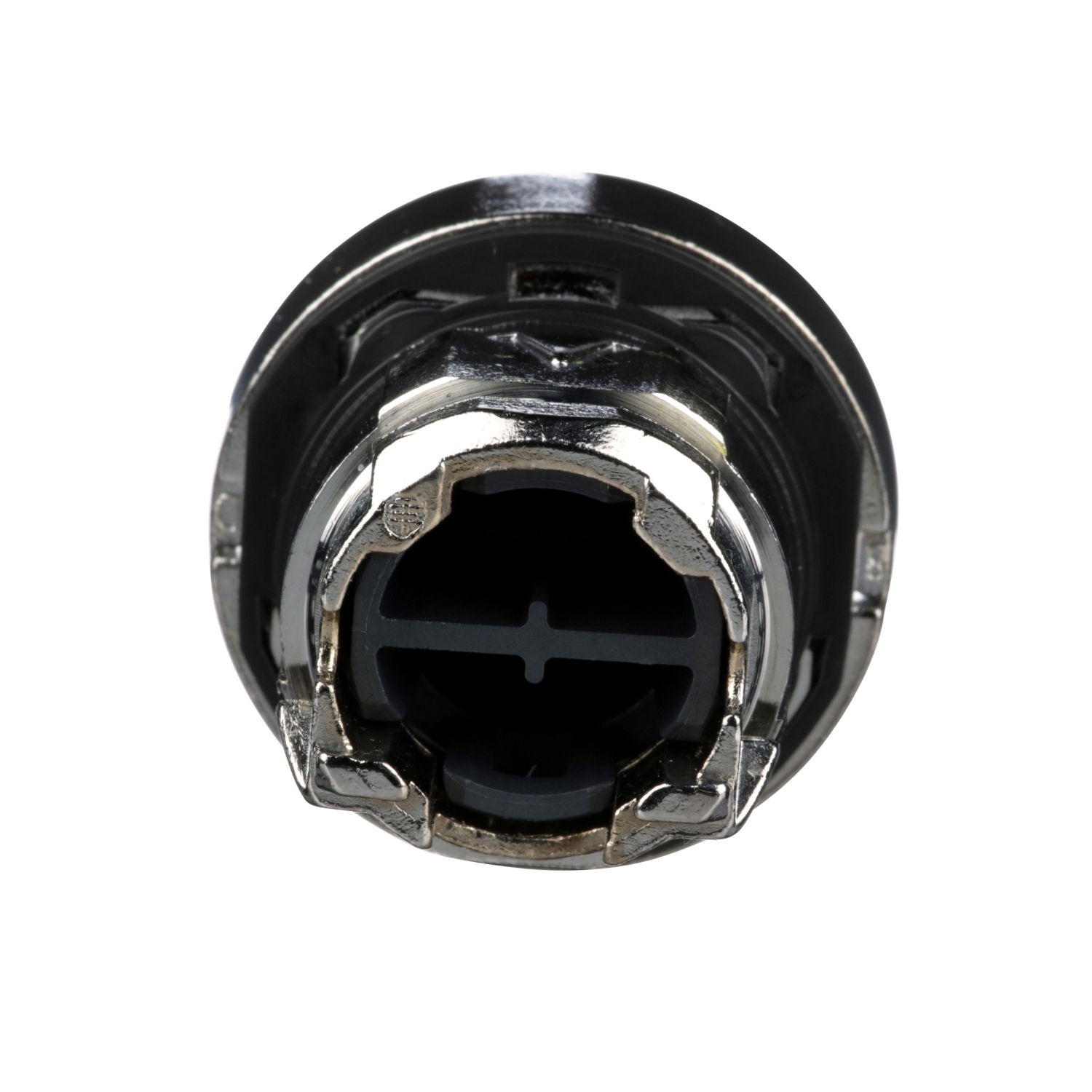 Red projecting pushbutton head Ø22 spring return unmarked – Image 2 of 7