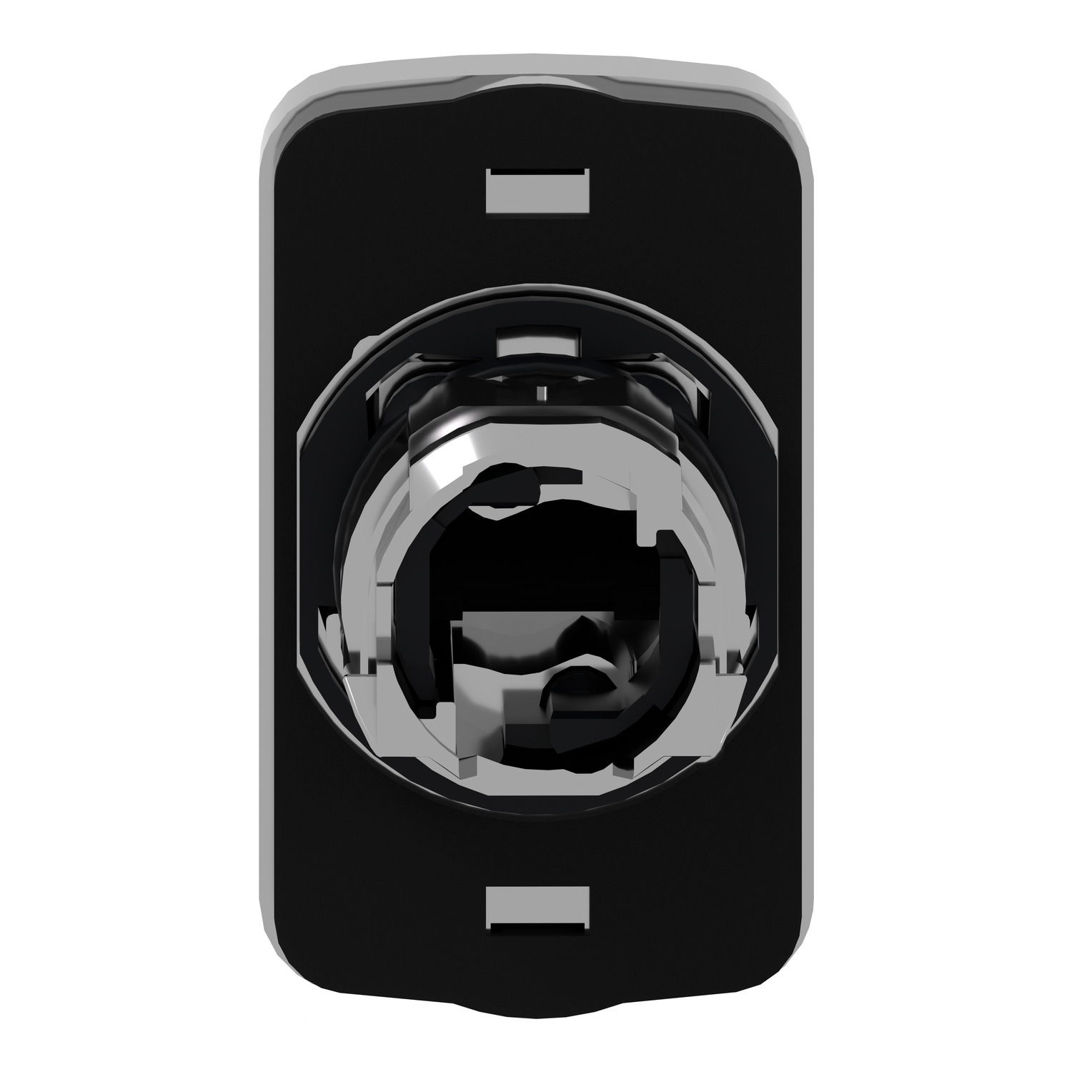 Double-headed push button head, metal, Ø22, 1 green flush marked I + 1 red projecting marked O – Image 2 of 9