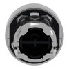 Head for non illuminated push button, Harmony XB4, green flush, 22mm, spring return, clear boot, unmarked