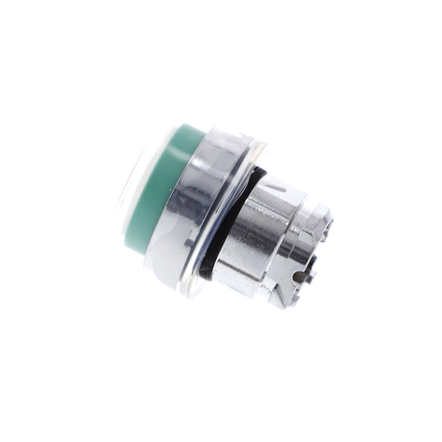 Push button head, metal, projecting, green, Ø22, spring return, booted, unmarked – Image 5 of 7