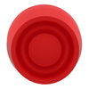 Red flush pushbutton head Ø22 spring return unmarked