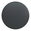 Black Ø60 mushroom pushbutton head Ø22 spring return