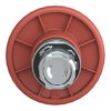Red Ø60 mushroom pushbutton head Ø22 spring return