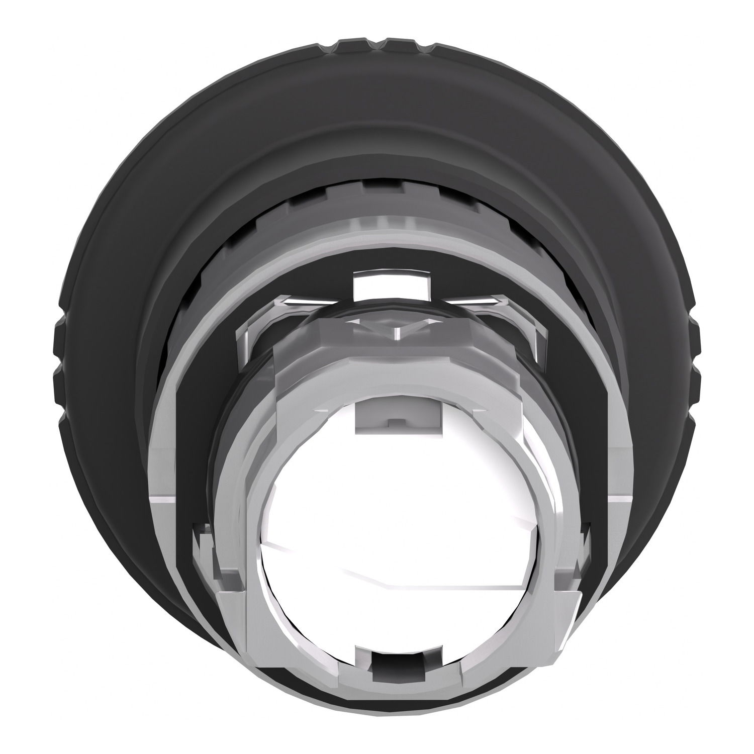 Black Ø40 mushroom pushbutton head Ø22 latching turn release – Image 2 of 9