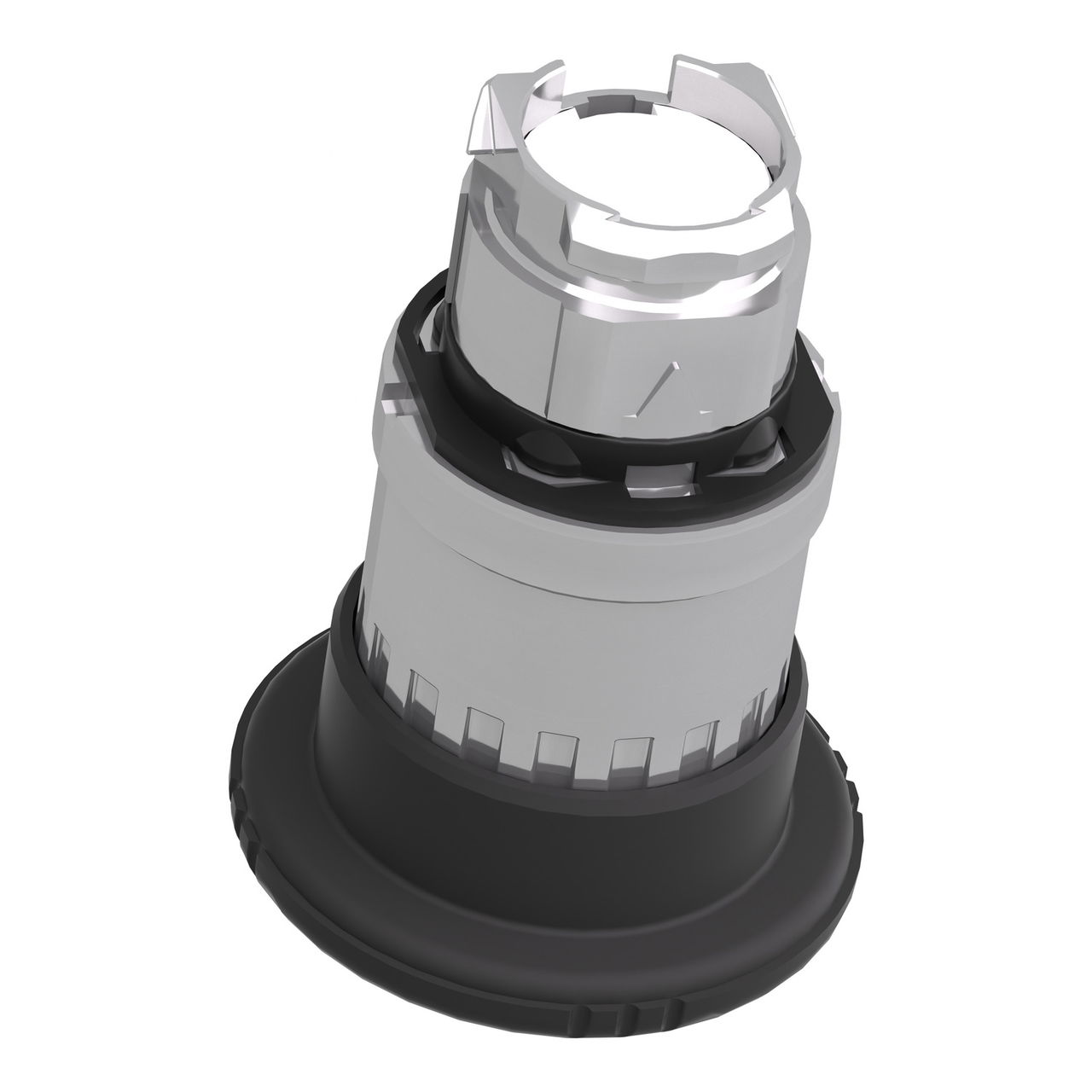 Black Ø40 mushroom pushbutton head Ø22 latching turn release – Image 5 of 9