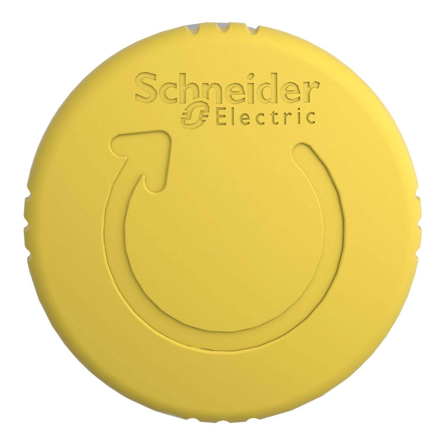 Yellow Ø40 mushroom pushbutton head Ø22 latching turn release – Image 4 of 9