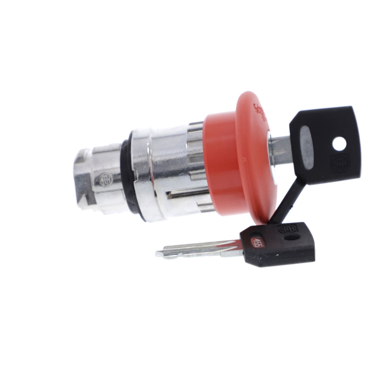 Emergency stop head, switching off, metal, red mushroom Ø40, Ø22, trigger latching key release – Image 4 of 7
