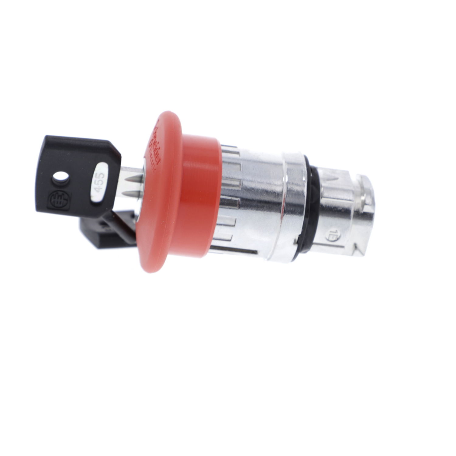 Emergency stop head, switching off, metal, red mushroom Ø40, Ø22, trigger latching key release – Image 5 of 7