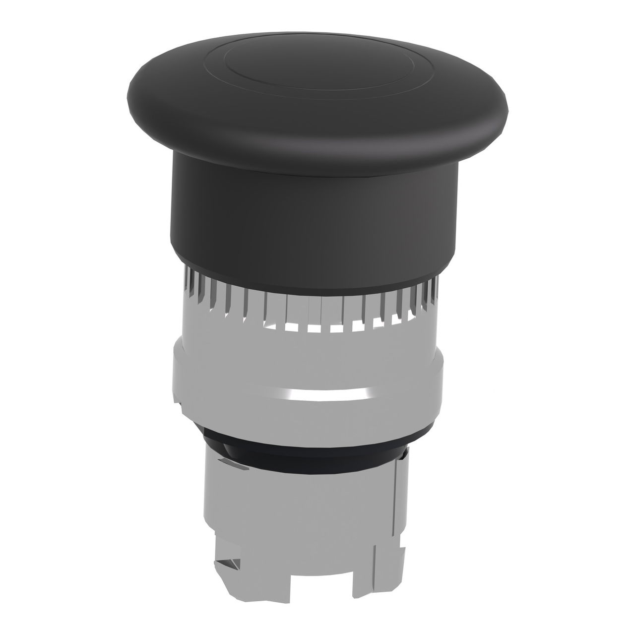 Black Ø40 mushroom pushbutton head Ø22 latching push-pull – Image 3 of 9