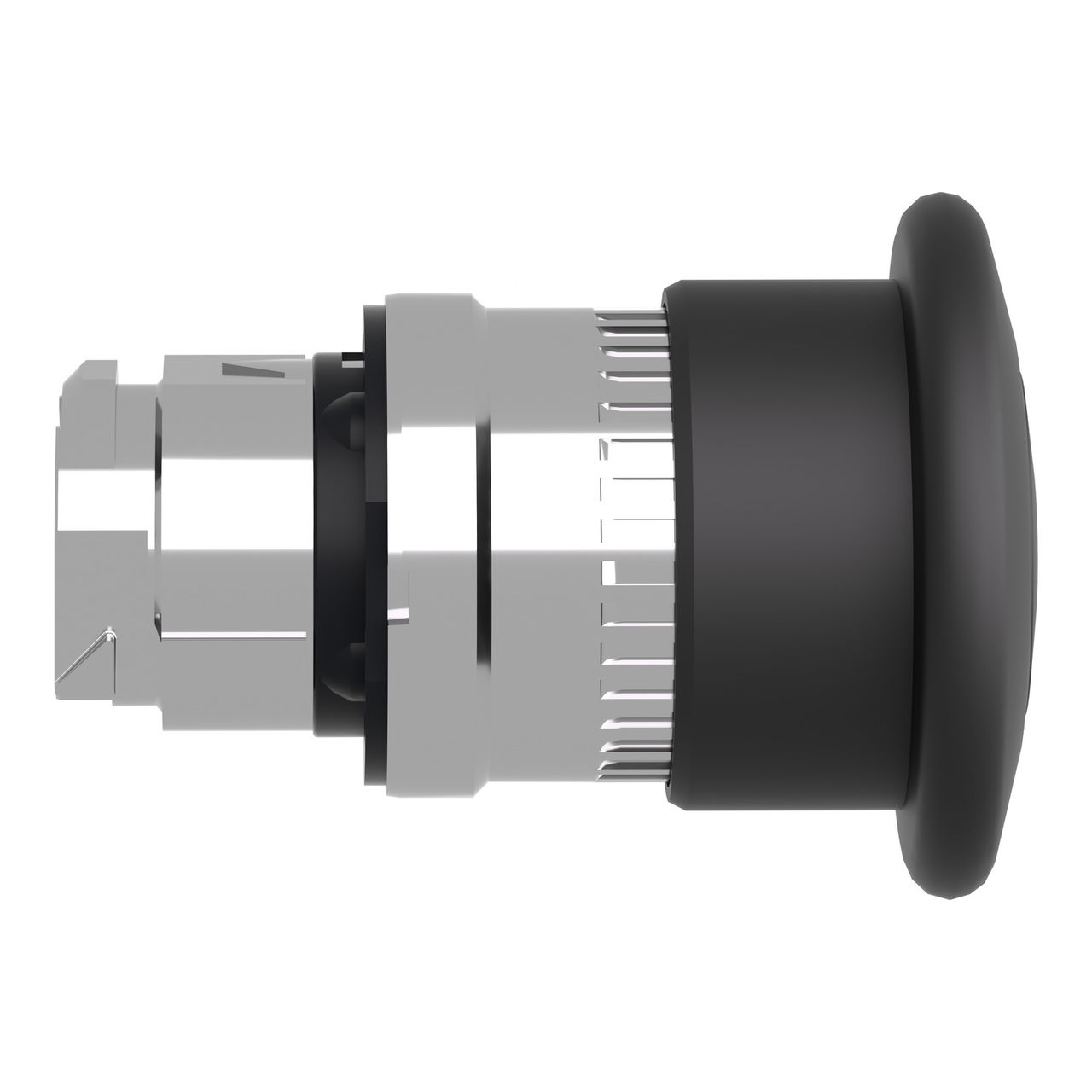 Black Ø40 mushroom pushbutton head Ø22 latching push-pull – Image 6 of 9