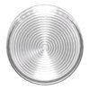 Head for pilot light, Harmony XB4, white, 22mm, with grooved lens, universal LED