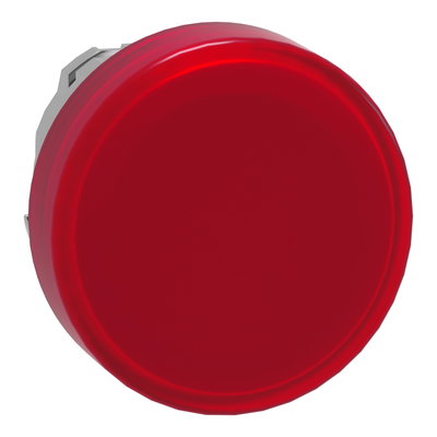 Leuchtmelder, Frontelement, Harmony XB4, Metall, 22mm, rot, für universelle LED, glatte Kalotte