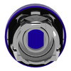 Leuchtmelder, Frontelement, Harmony XB4, Metall, 22mm, blau, für universelle LED, geriffelte Kalotte