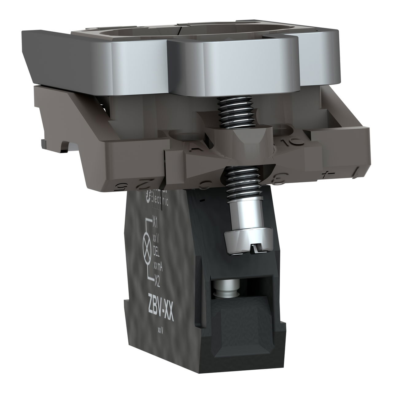 Light block with body/fixing collar for BA9s bulb 250V – Image 3 of 9