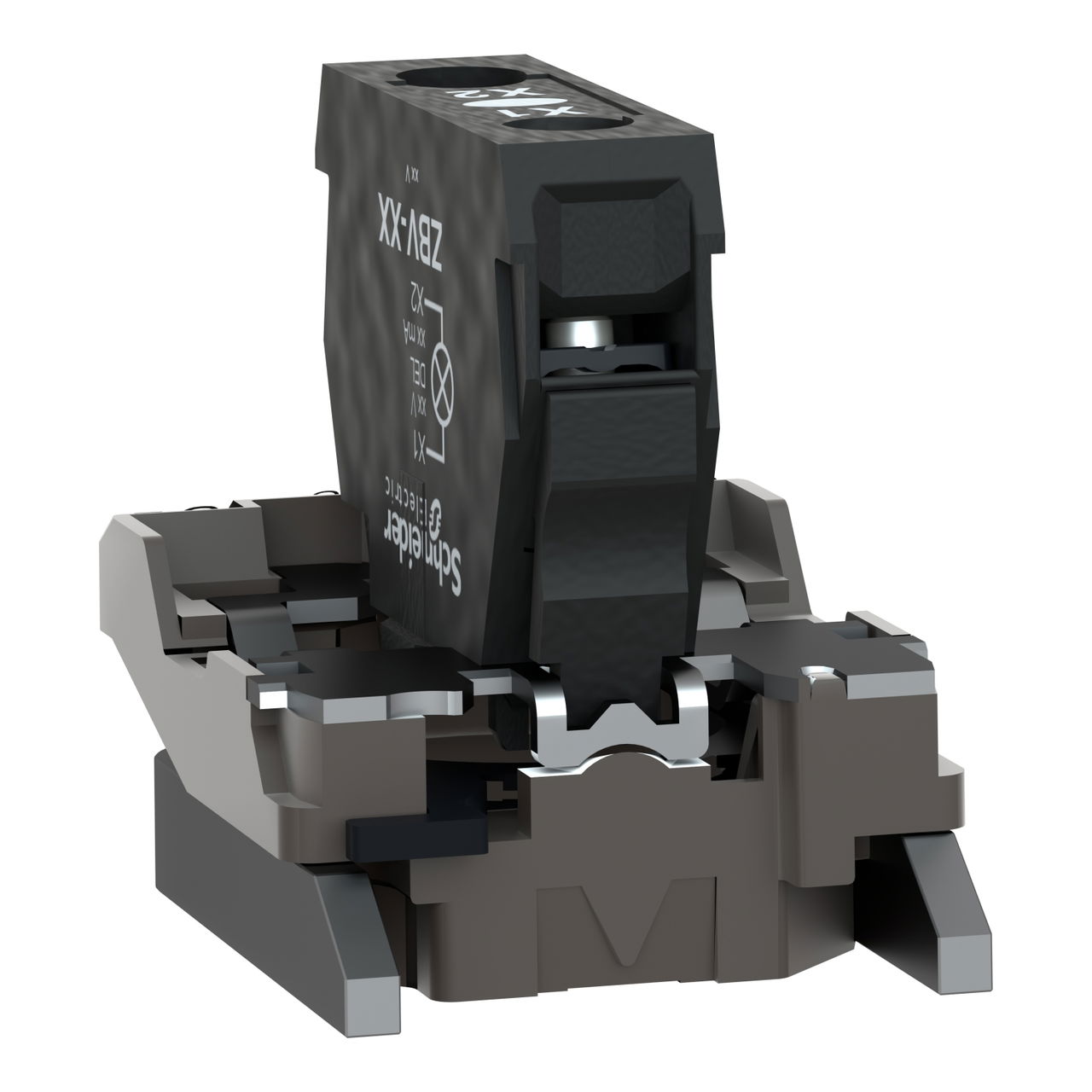 Light block with body/fixing collar for BA9s bulb 250V – Image 5 of 9
