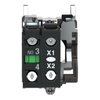 Hilfsschalterblock, Ø 22, Fassung BA 9s 1S