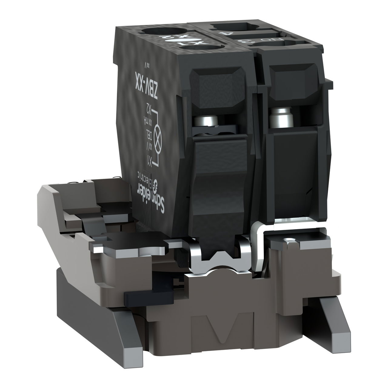 Light block with body/fixing collar for BA9s bulb 250V 1NO – Image 5 of 9