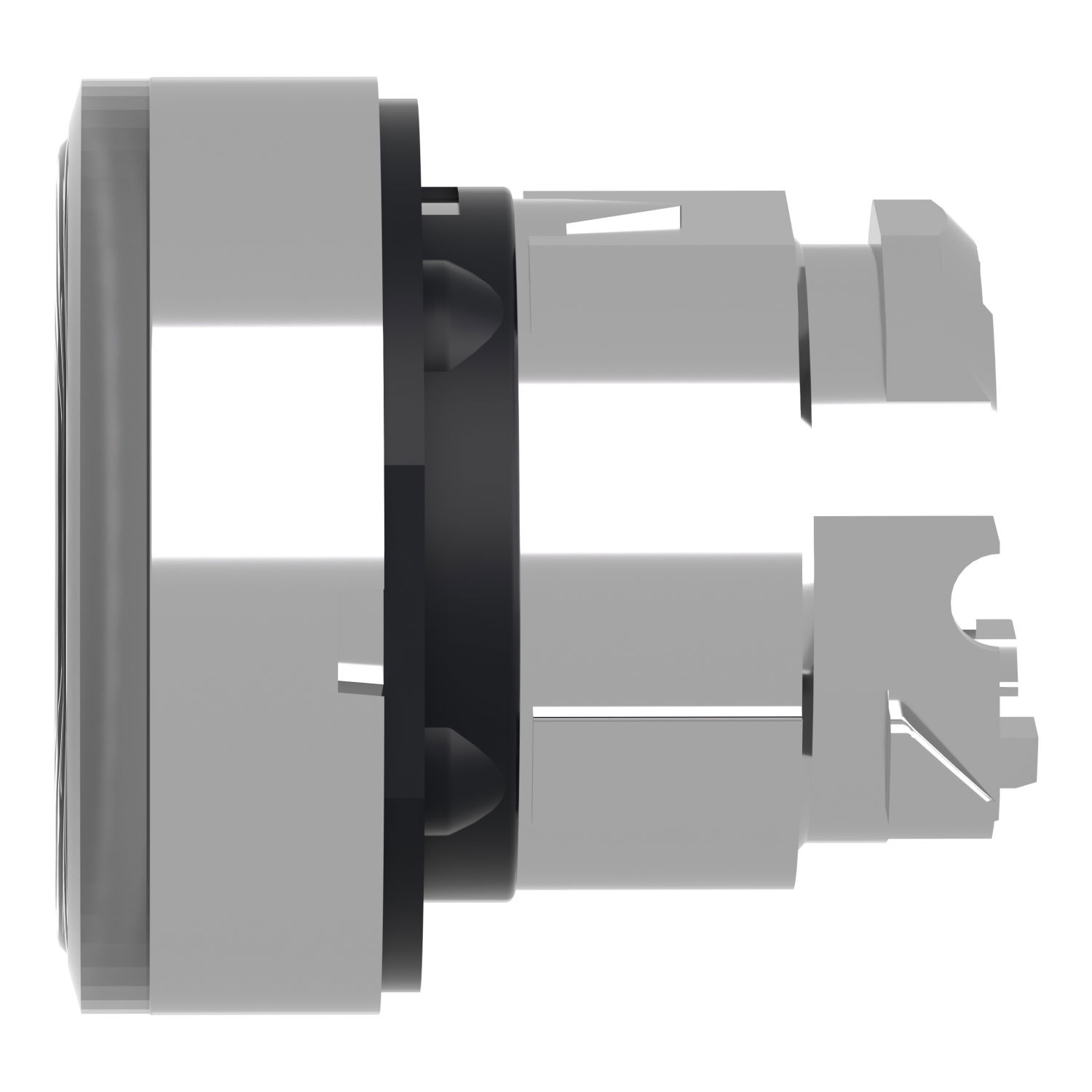 White flush illuminated pushbutton head Ø22 spring return for BA9s bulb – Image 7 of 9