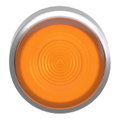 Leuchtdrucktaster, Frontelement, Harmony XB4, Metall, 22mm, orange, unbeschriftet, geriffelt, für universelle LED