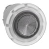 Pilzdrucktaster, Frontelement, Harmony XB4, Metall, 22mm, beleuchtet, weiß, Zugentriegelung, für universelle LED