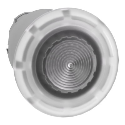 Pilzdrucktaster, Frontelement, Harmony XB4, Metall, 22mm, beleuchtet, weiß, Zugentriegelung, für universelle LED