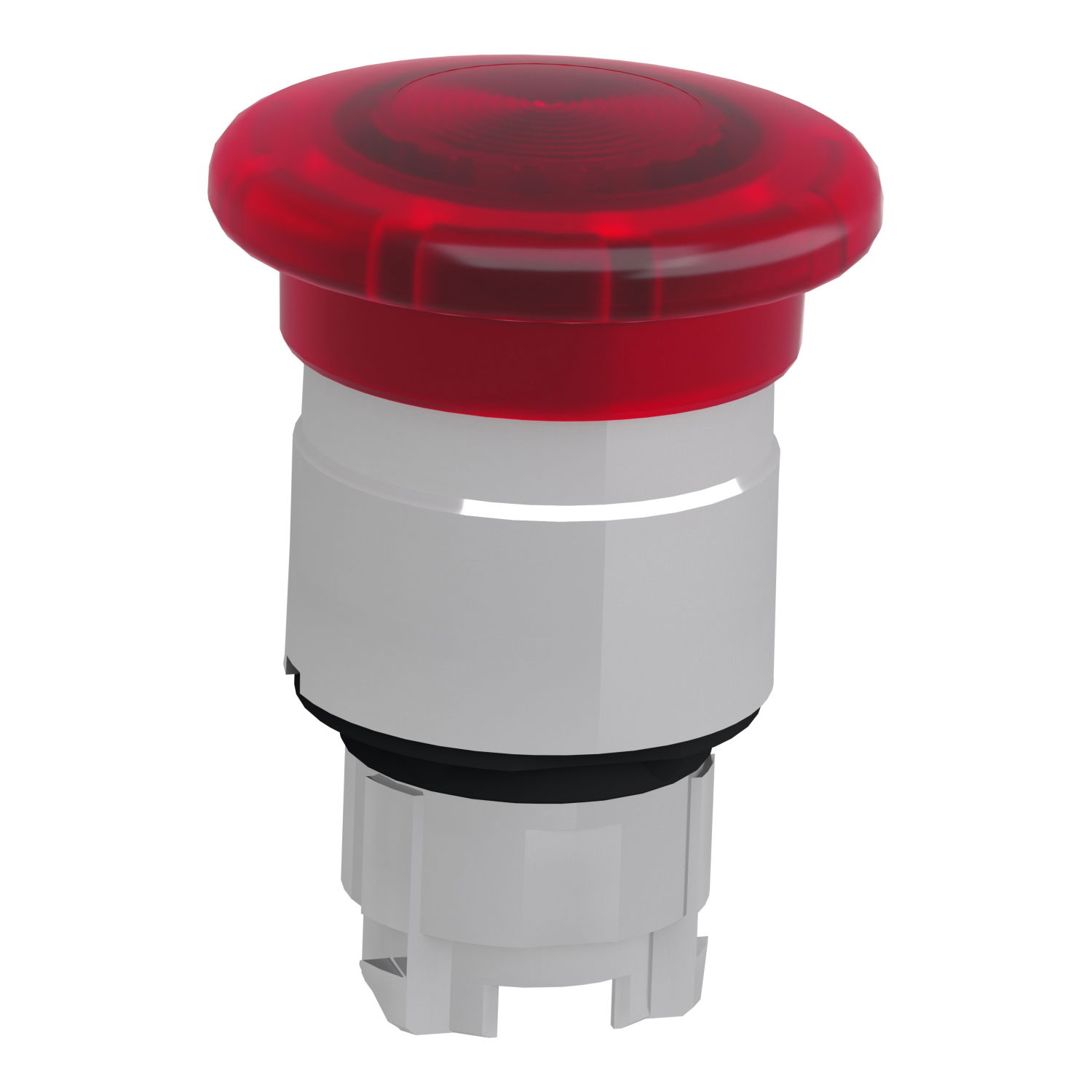 Head for illuminated emergency switching off push button, Harmony XB4, metal, red mushroom 40mm, 22mm, universal LED, push-pull – Image 3 of 9
