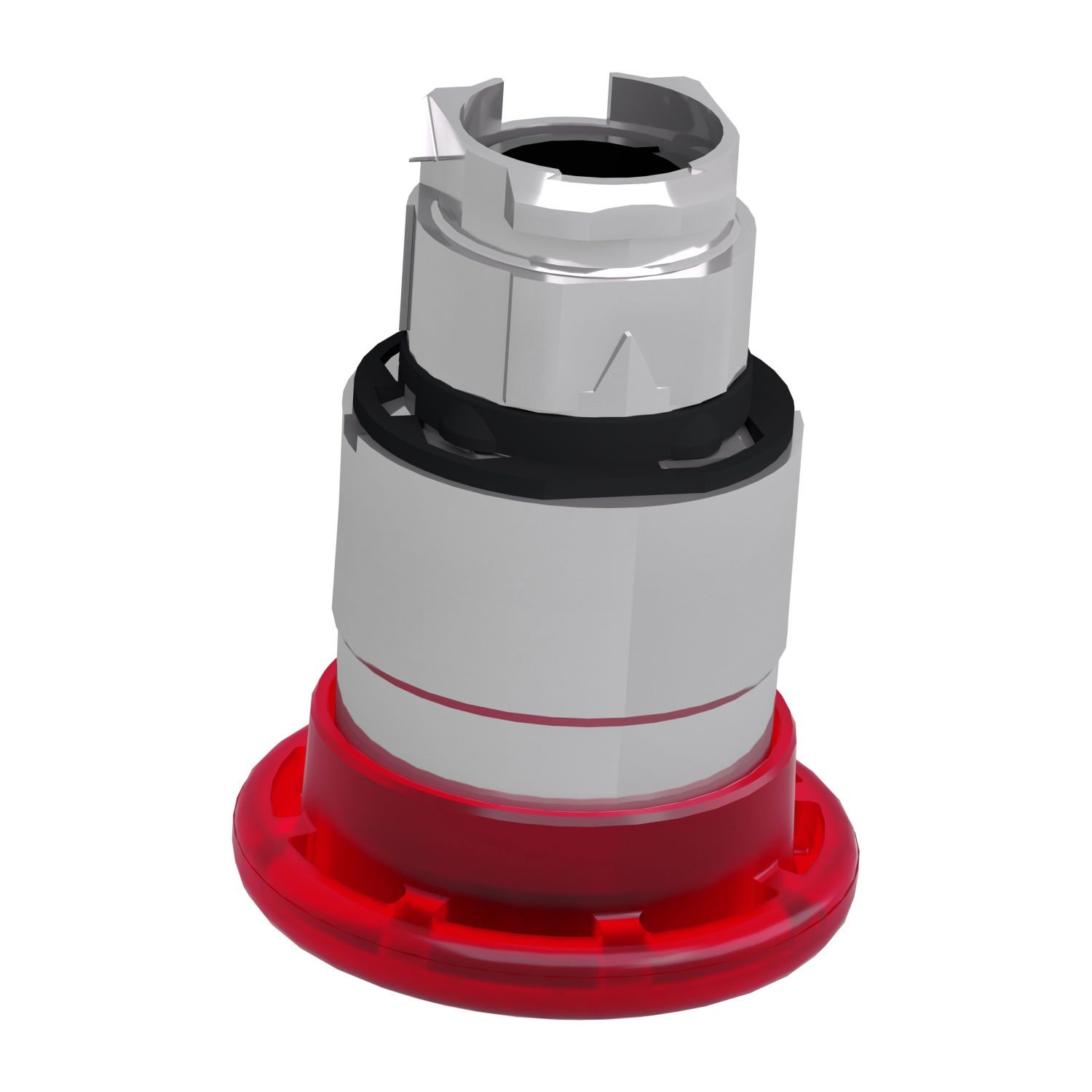 Head for illuminated emergency switching off push button, Harmony XB4, metal, red mushroom 40mm, 22mm, universal LED, push-pull – Image 5 of 9