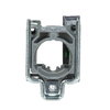 Single contact block with body/fixing collar, metal, screw clamp terminal, 1 NO
