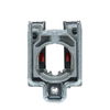 Single contact block with body/fixing collar, metal, screw clamp terminal, 2 NC