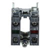 Hilfsschalterblock mit Befestigungsflansch, Harmony XB4, Metall, 22mm, 30mm, 1S+1Ö, Schraubklemme