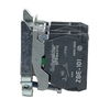 Hilfsschalterblock mit Befestigungsflansch, Harmony XB4, Metall, 22mm, 30mm, 1S+1Ö, Schraubklemme
