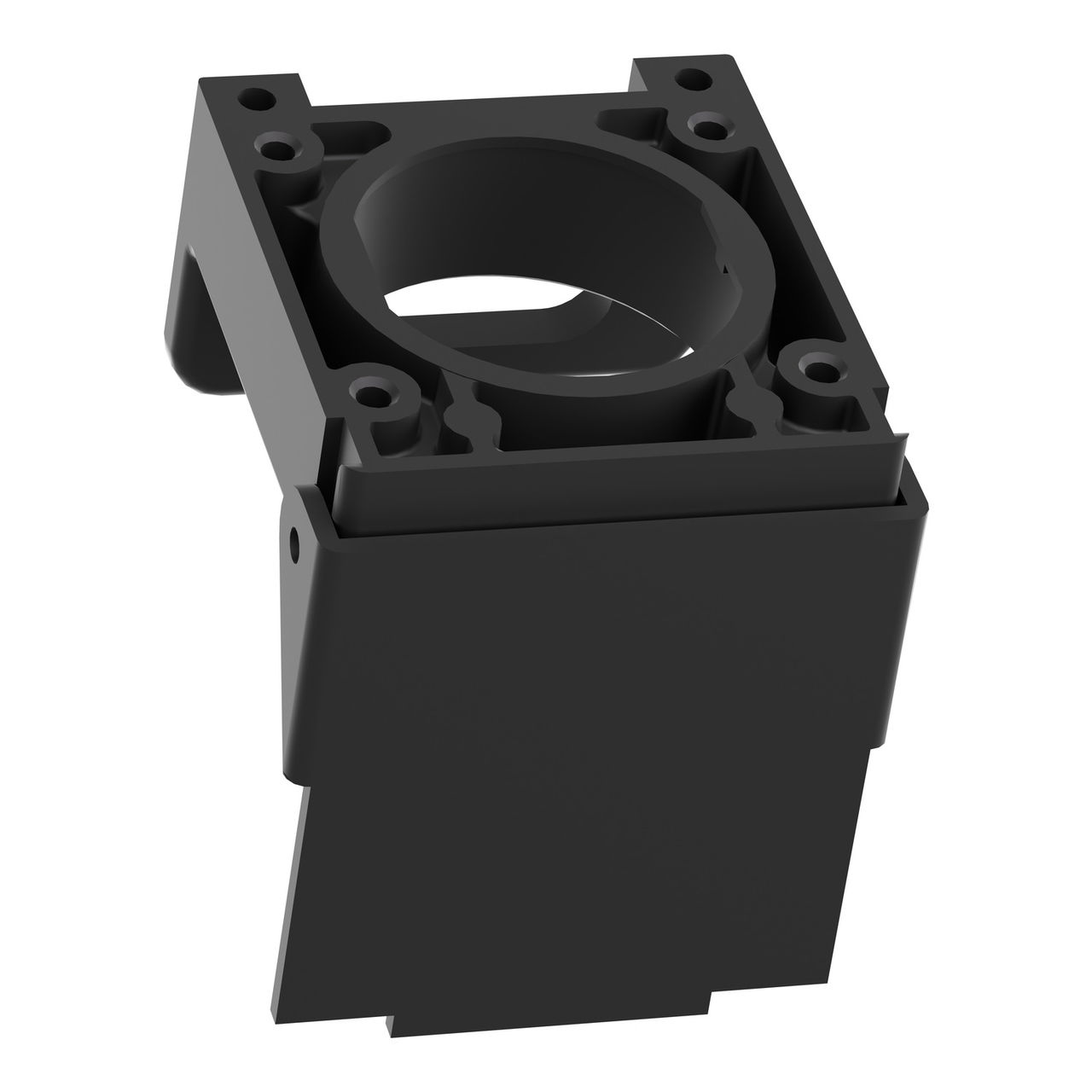 Black padlockable flap for Ø22 flush pushbutton – Image 5 of 9