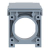 Blue padlockable flap for Ø22 flush pushbutton