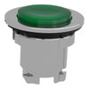 Leuchtdrucktaster, Frontelement, Harmony XB4F, Metall, 30mm, grün, vorstehend, unbeschriftet, für universelle LED