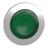 Leuchtdrucktaster, Frontelement, Harmony XB4F, Metall, 30mm, grün, vorstehend, unbeschriftet, für universelle LED
