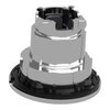 Head for pilot light, Harmony XB4, flush mounted, green, 30mm, with plain lens, universal LED