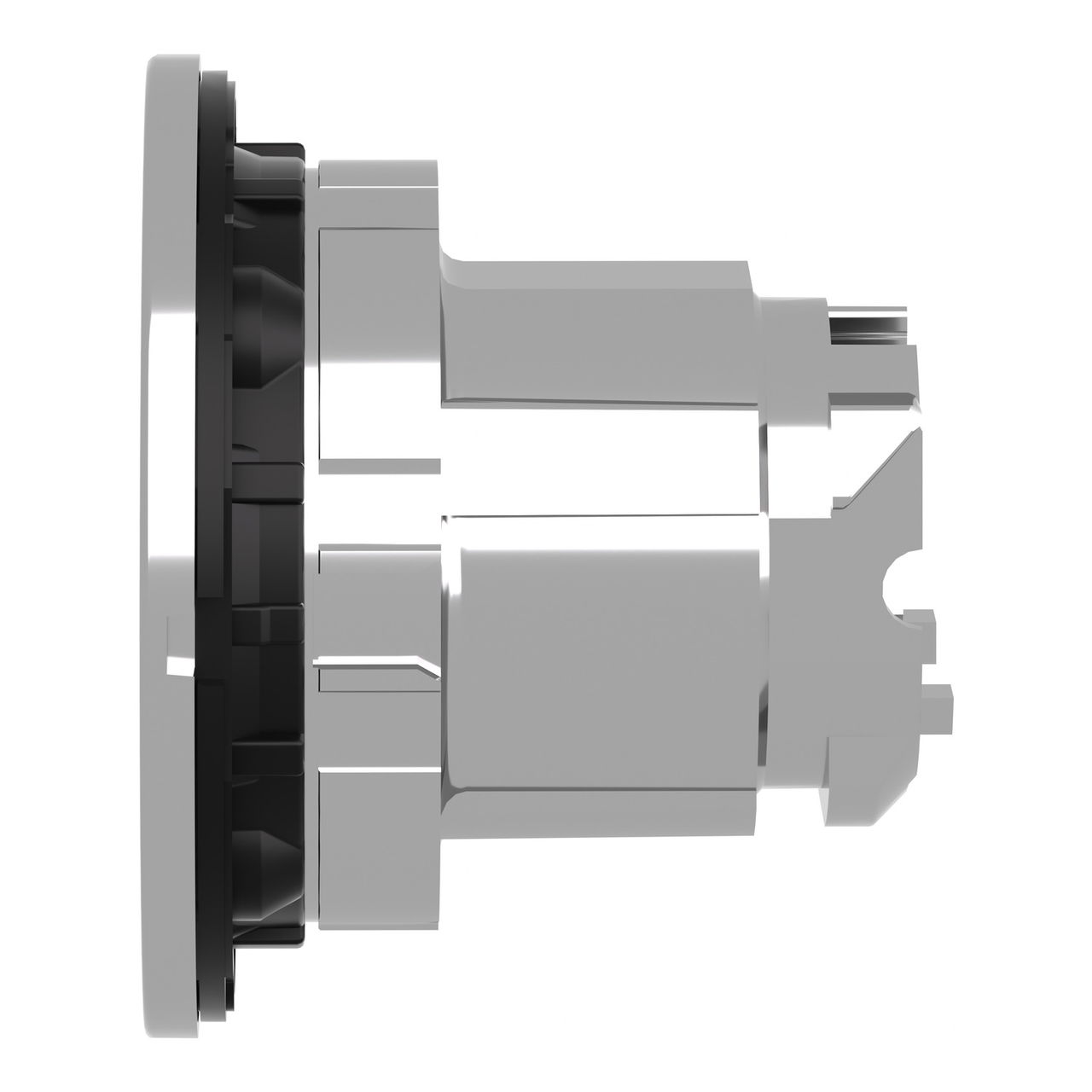Head for pilot light, Harmony XB4, flush mounted, red, 30mm, with plain lens, universal LED – Image 7 of 10