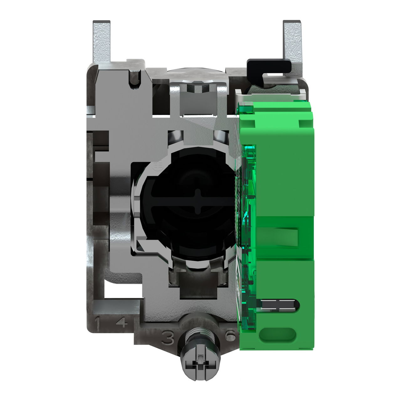 Transmitter - Ø22 mm metal head - white cap – Image 2 of 10