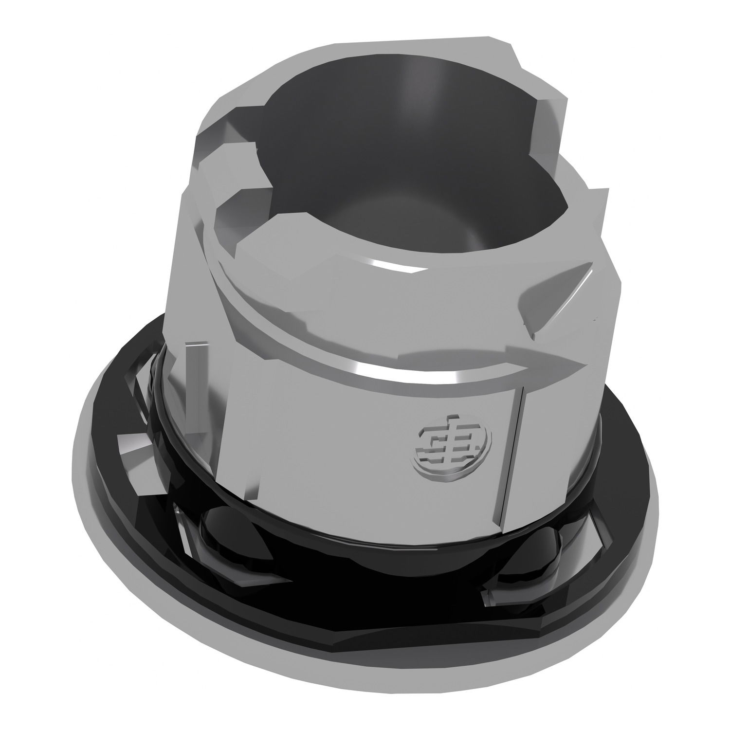 Round chromium plated blanking plug for Ø22 mm hole – Image 5 of 8