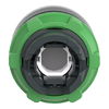 Leuchtdrucktaster, Frontelement, Harmony XB5, Kunststoff, 22mm, weiß, für universelle LED