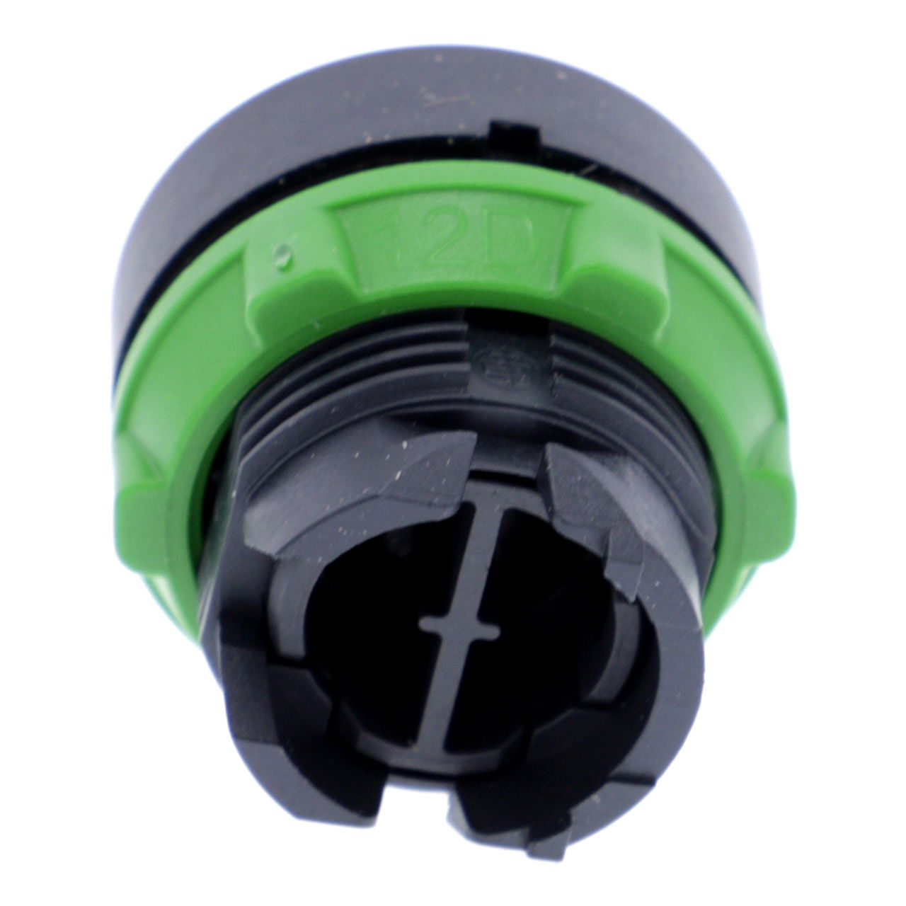 Push button head, plastic, flush, white, Ø22, spring return, unmarked – Image 2 of 7