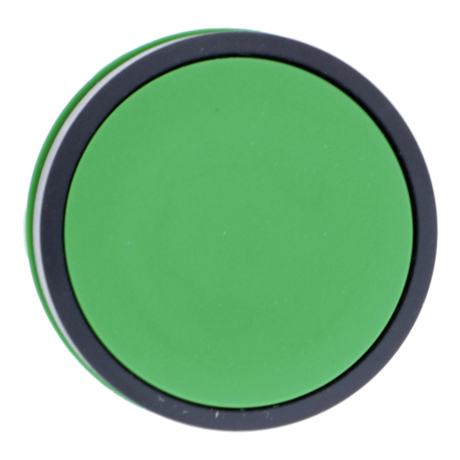 Push button head, plastic, flush, green, Ø22, spring return, unmarked – Image 3 of 7