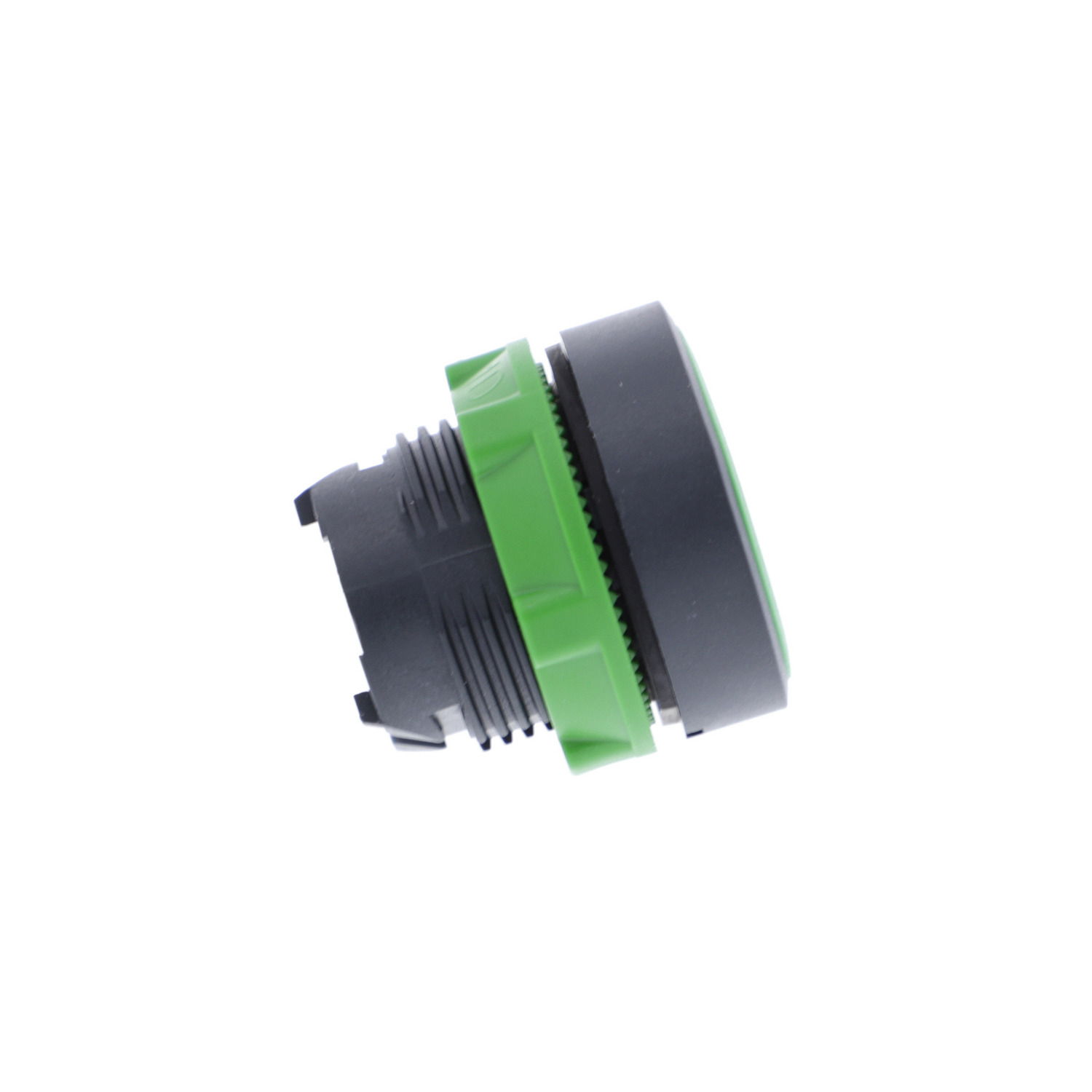 Push button head, plastic, flush, green, Ø22, spring return, unmarked – Image 4 of 7