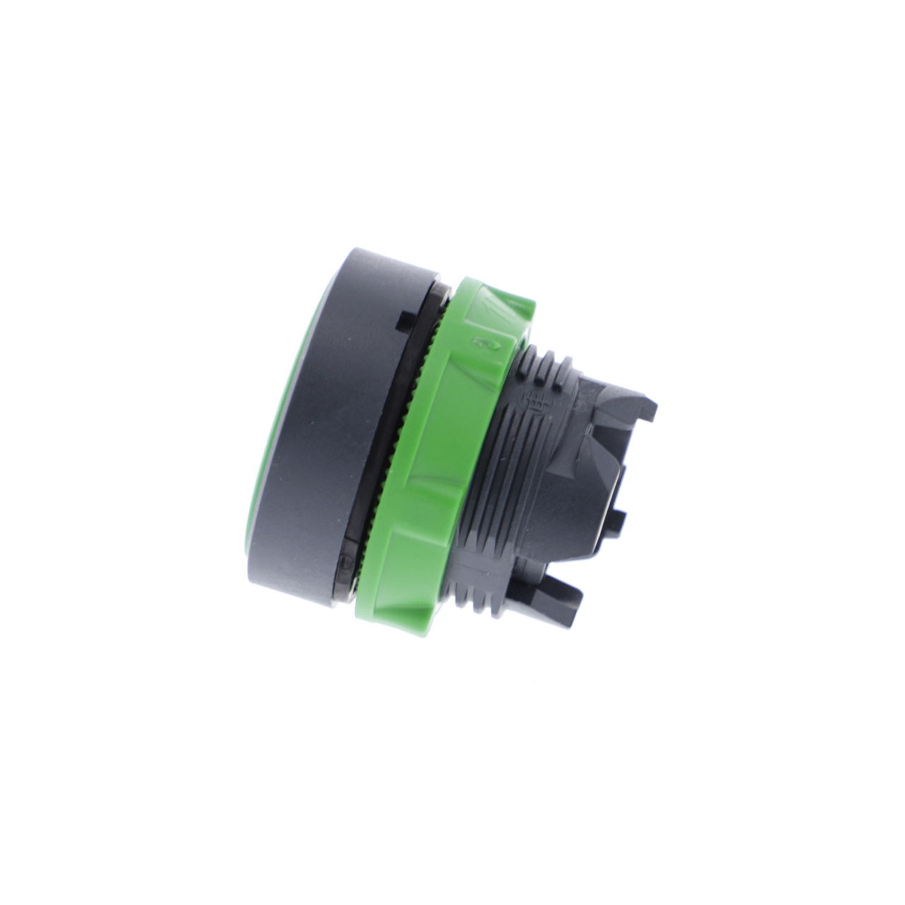 Push button head, plastic, flush, green, Ø22, spring return, unmarked – Image 5 of 7